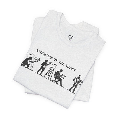 Artist Evolution T-Shirt – “Evolution of the Artist” Graphic Tee alternate view 13
