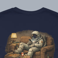 Not Built For This Timeline T‑Shirt — Astronaut Relaxing Graphic Tee alternate view 13
