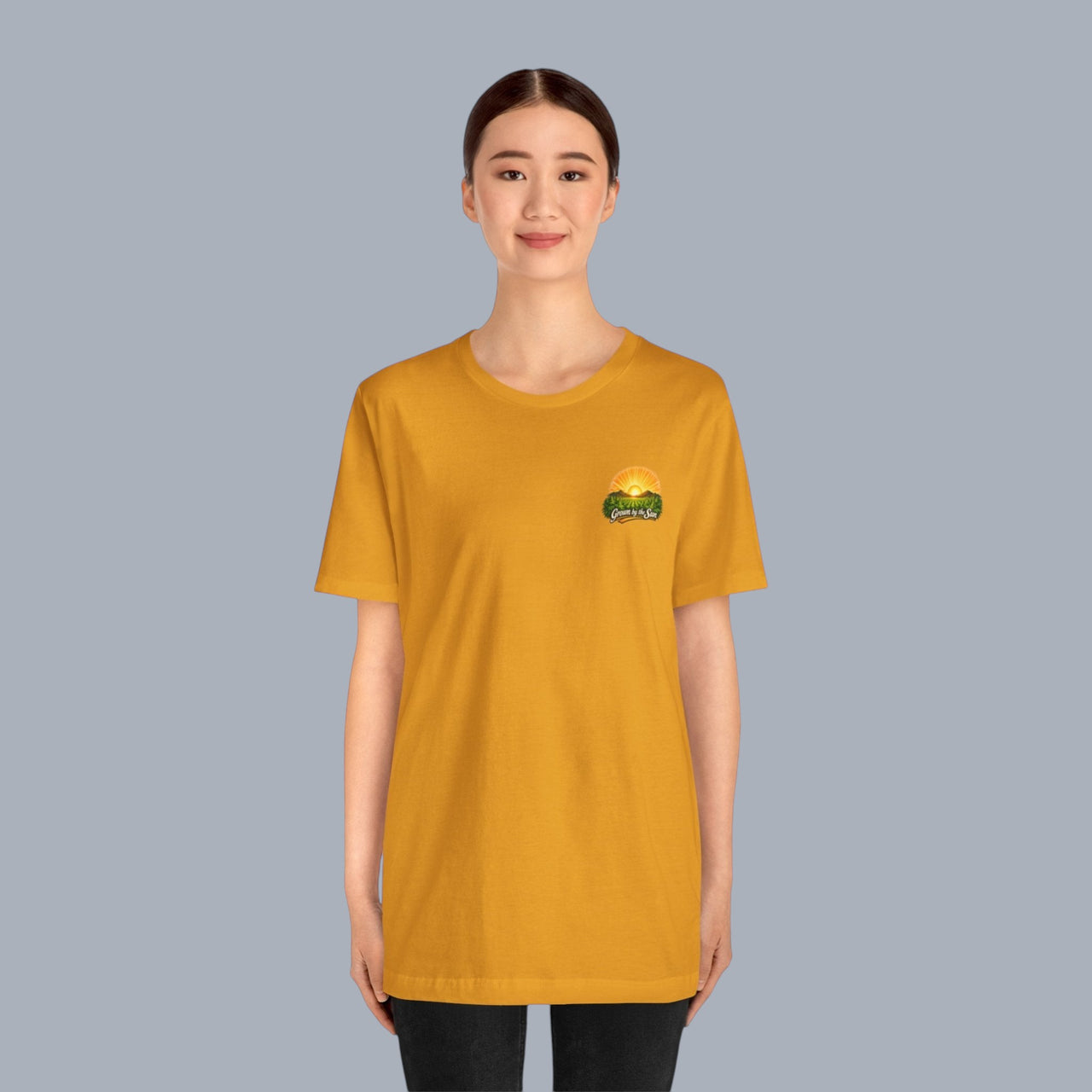 Grown by the Sun Tee — Sunrise Farming Graphic T-Shirt