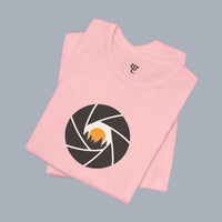 Camera Aperture Mountain T-Shirt — Photography & Outdoor Adventure Tee alternate view 30