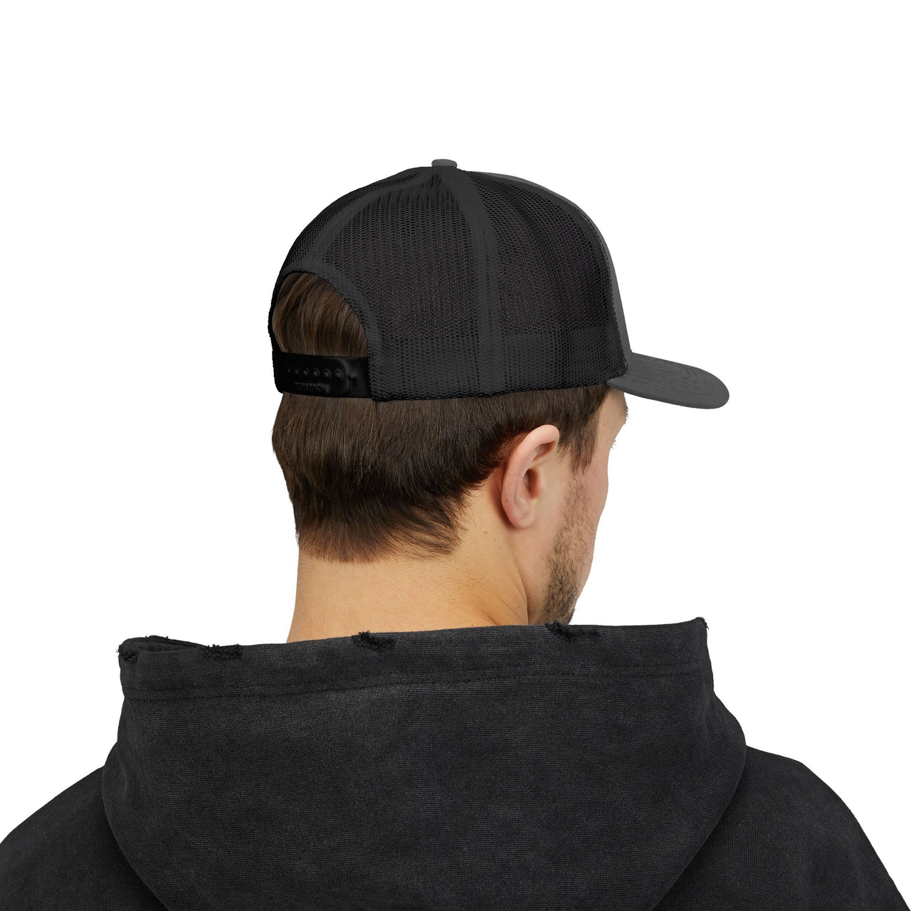 Deadweight Skull Trucker Cap — "Deadweight" Fitness Snapback for Gym & Weightlifting