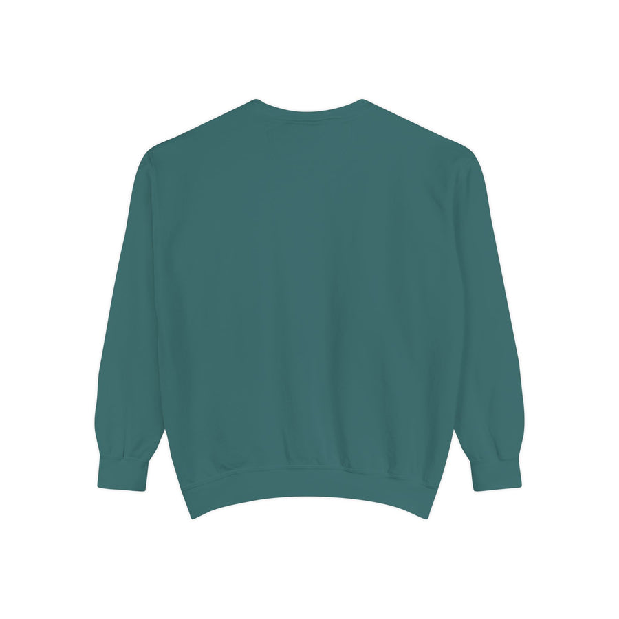 Wildflowers Outline Garment-Dyed Sweatshirt alternate view 23