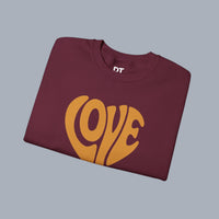 Crewneck Sweatshirt — Retro Heart 