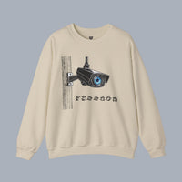 Freedom Surveillance Camera Crewneck Sweatshirt alternate view 4