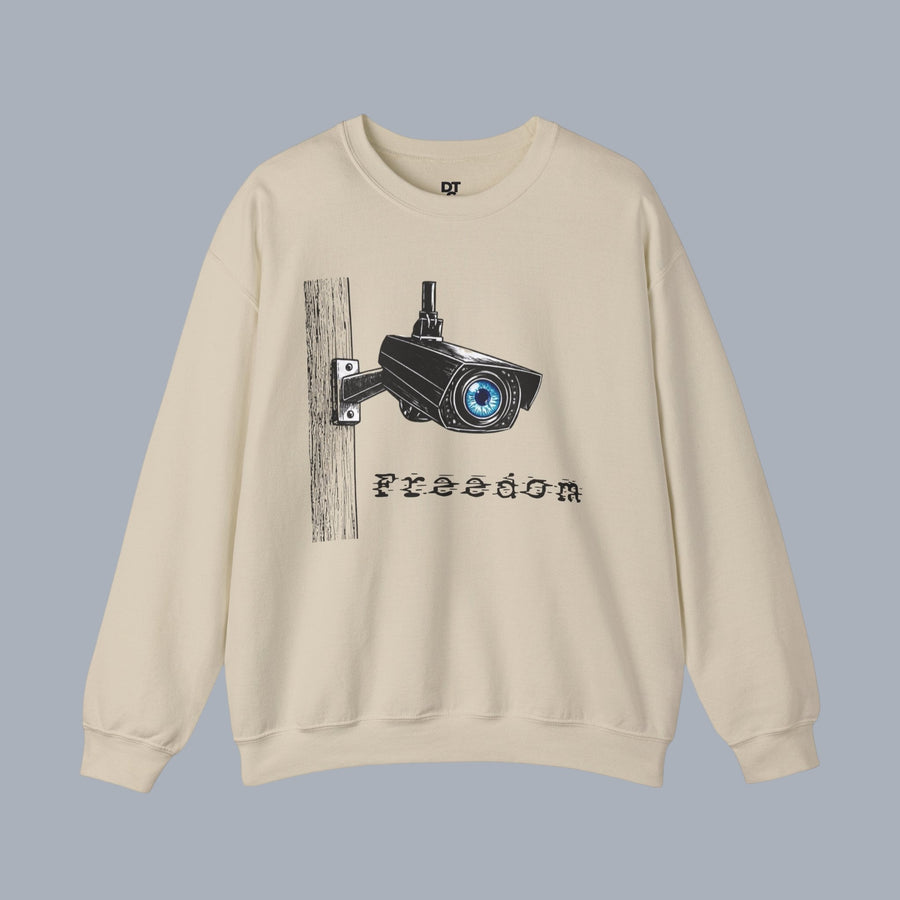 Freedom Surveillance Camera Crewneck Sweatshirt alternate view 4