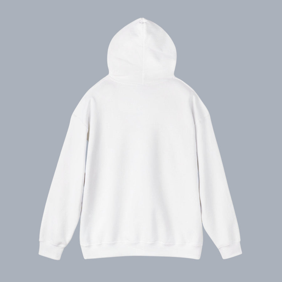 Cozy Reading Hoodie — "Beachside and Happy" Retro Reading Nook Sweatshirt