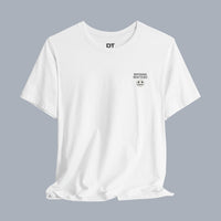Nothing Matters Tee - Grunge Smiley Graphic T-Shirt alternate view 6
