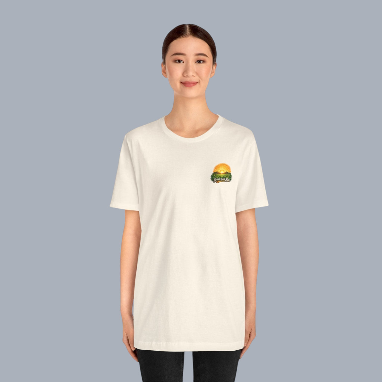 Grown by the Sun Tee — Sunrise Farming Graphic T-Shirt