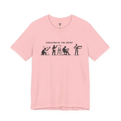 Artist Evolution T-Shirt – “Evolution of the Artist” Graphic Tee alternate view 20
