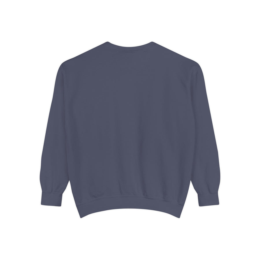 Wildflowers Outline Garment-Dyed Sweatshirt alternate view 9