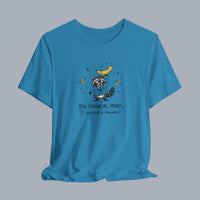 Funny Raccoon Tee — “Big Financial Moves (I secured a banana)” Graphic T-Shirt alternate view 7