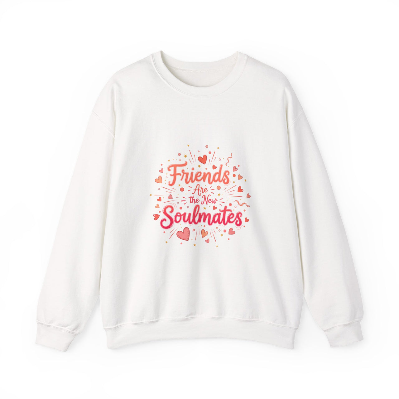 Friends Are the New Soulmates Sweatshirt | Galentine's crewneck, female friendship