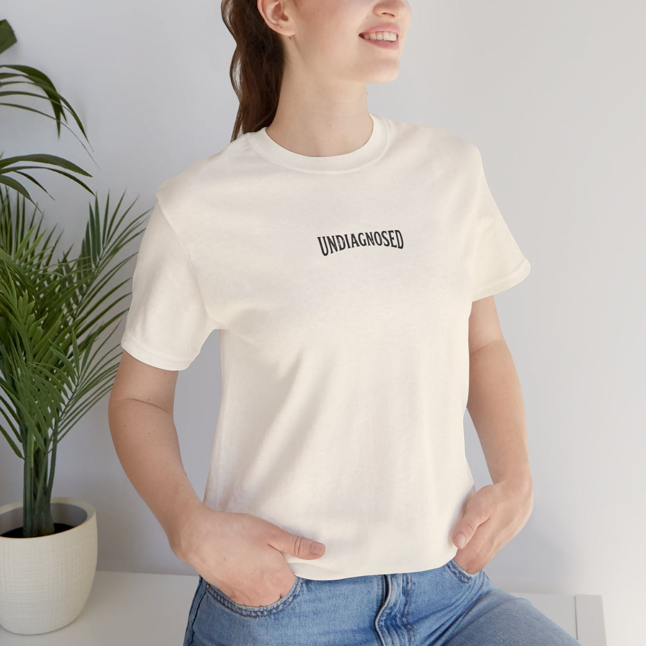 Undiagnosed Skull Tee — 'Undiagnosed but something's not right' Graphic T-Shirt