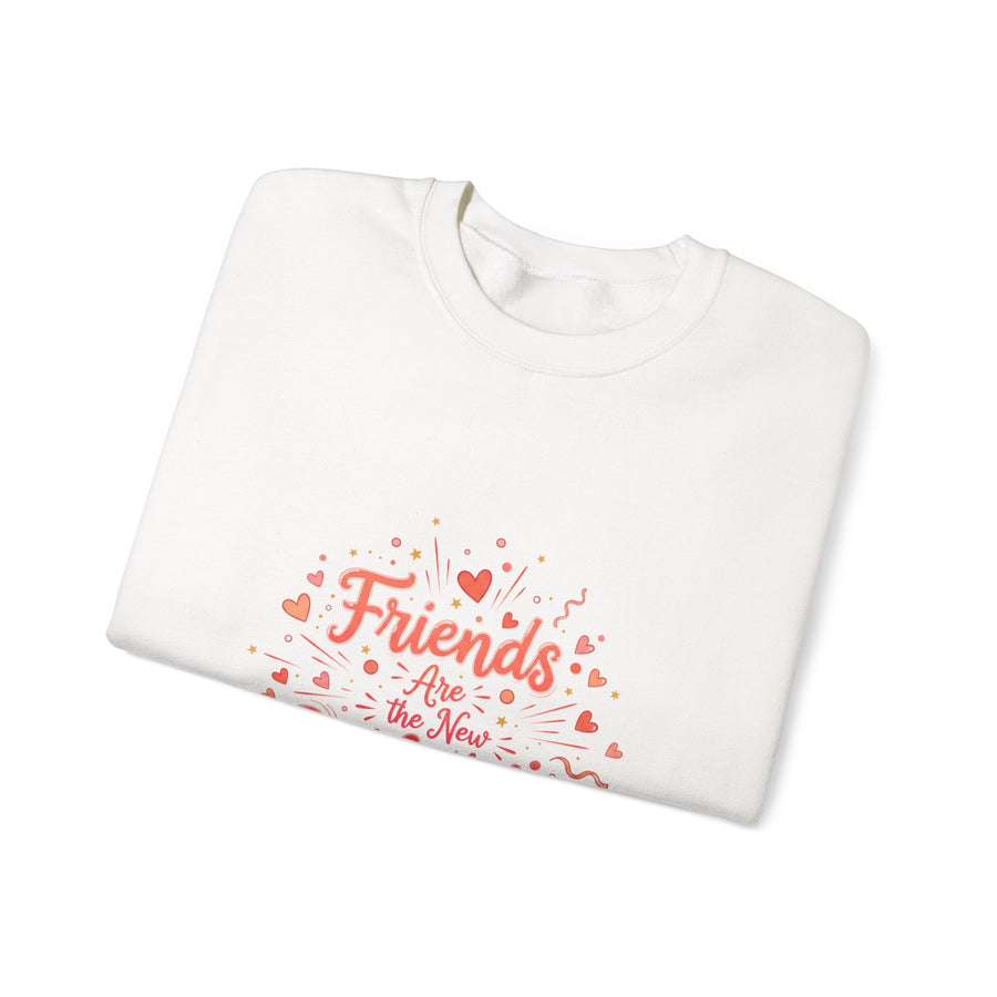 Friends Are the New Soulmates Sweatshirt | Galentine's crewneck, female friendship