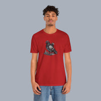 Surveillance Pigeon Cityscape Tee — Urban Bird Graphic T-Shirt alternate view 28
