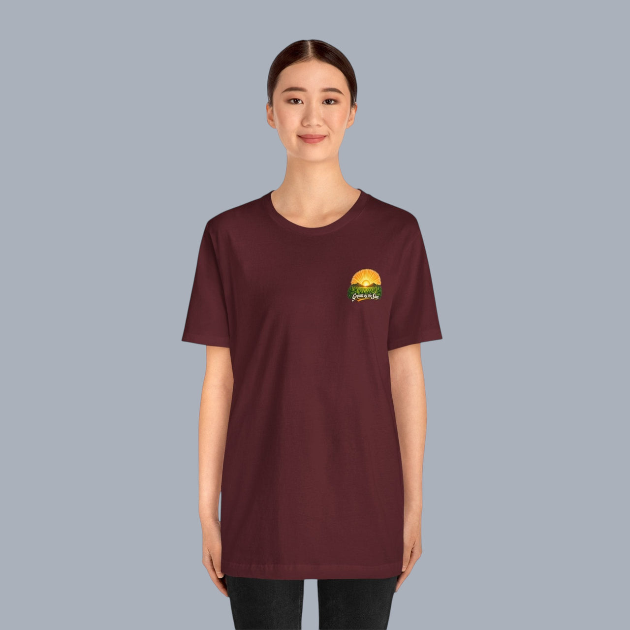 Grown by the Sun Tee — Sunrise Farming Graphic T-Shirt