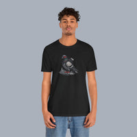 Surveillance Pigeon Cityscape Tee — Urban Bird Graphic T-Shirt alternate view 13