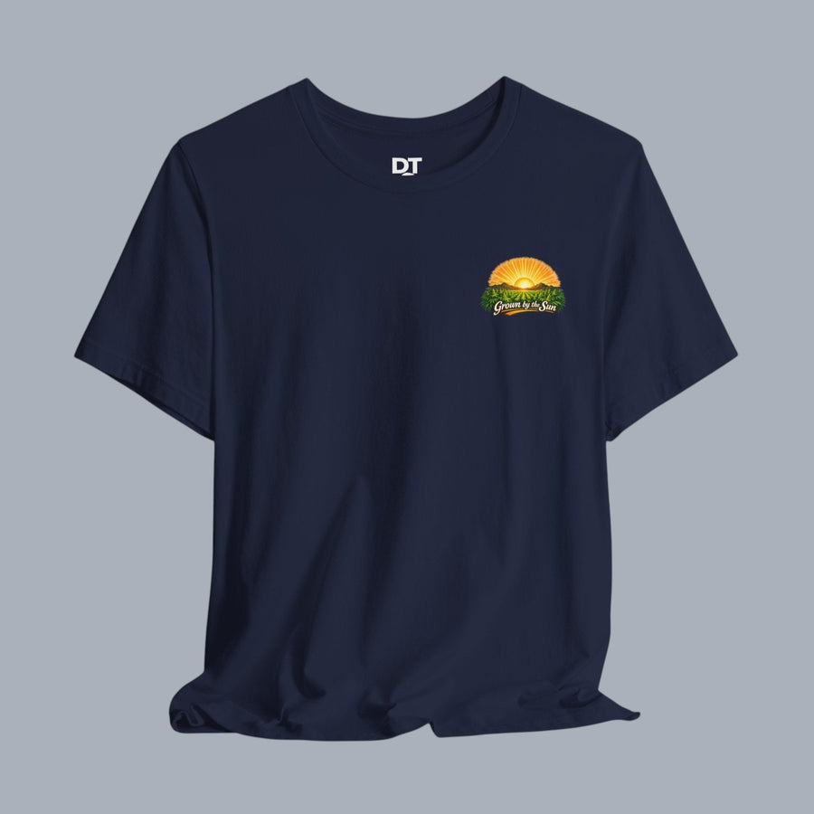 Grown by the Sun Tee — Sunrise Farming Graphic T-Shirt