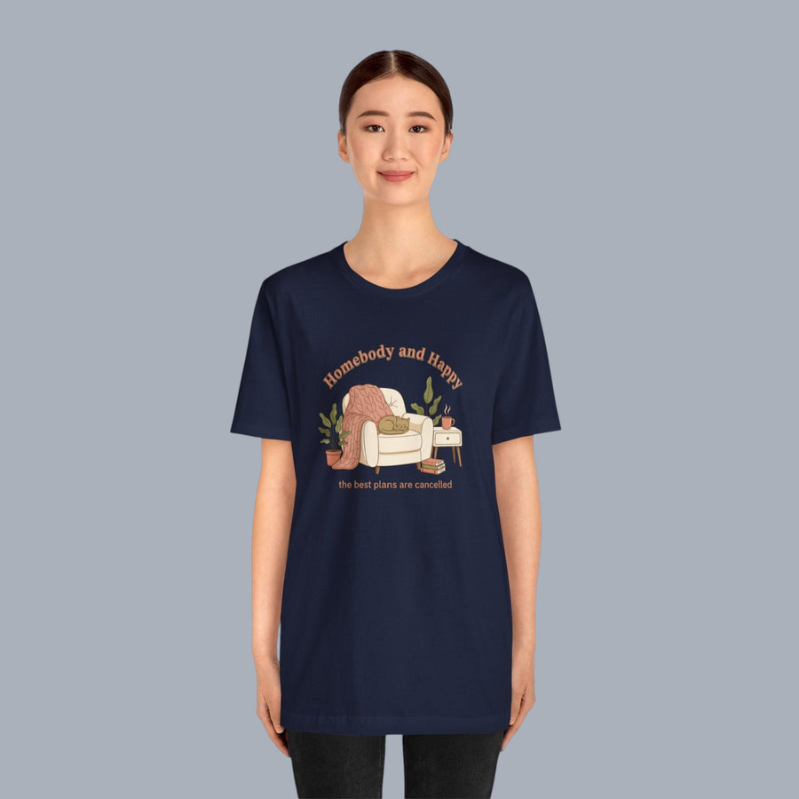 Homebody and Happy Tee | homebody, nesting hygge aesthetic