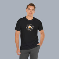 Camera Aperture Mountain T-Shirt — Photography & Outdoor Adventure Tee alternate view 14