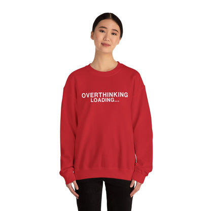 Overthinking Loading... Sweatshirt — Funny Mental Health Crewneck alternate view 15