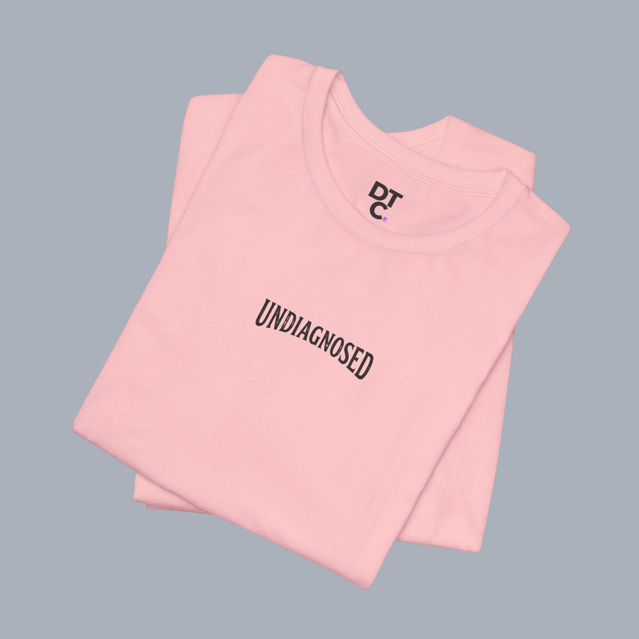 Undiagnosed Skull Tee — 'Undiagnosed but something's not right' Graphic T-Shirt