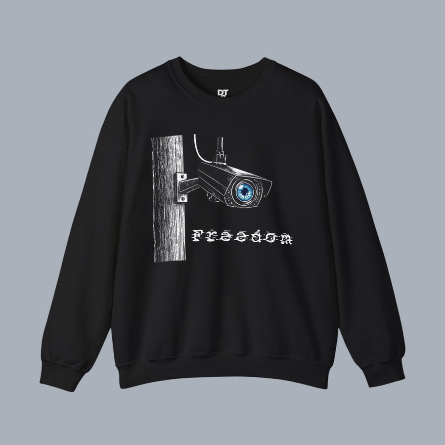 Freedom Surveillance Camera Crewneck Sweatshirt product photo