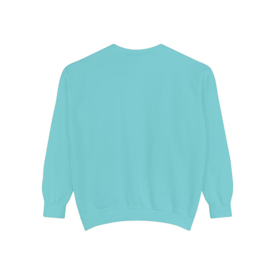 Wildflowers Outline Garment-Dyed Sweatshirt alternate view 20