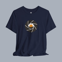 Camera Aperture Mountain T-Shirt — Photography & Outdoor Adventure Tee alternate view 24