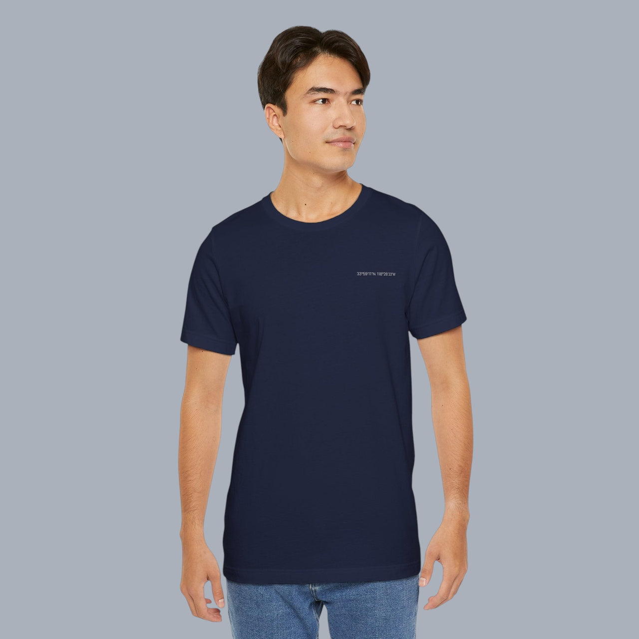 Venice Beach Map T‑Shirt — Minimal Coastal Map Graphic Tee