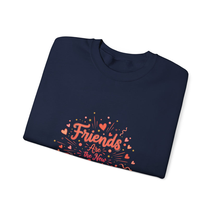 Friends Are the New Soulmates Sweatshirt | Galentine's crewneck, female friendship