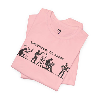 Artist Evolution T-Shirt – “Evolution of the Artist” Graphic Tee alternate view 19