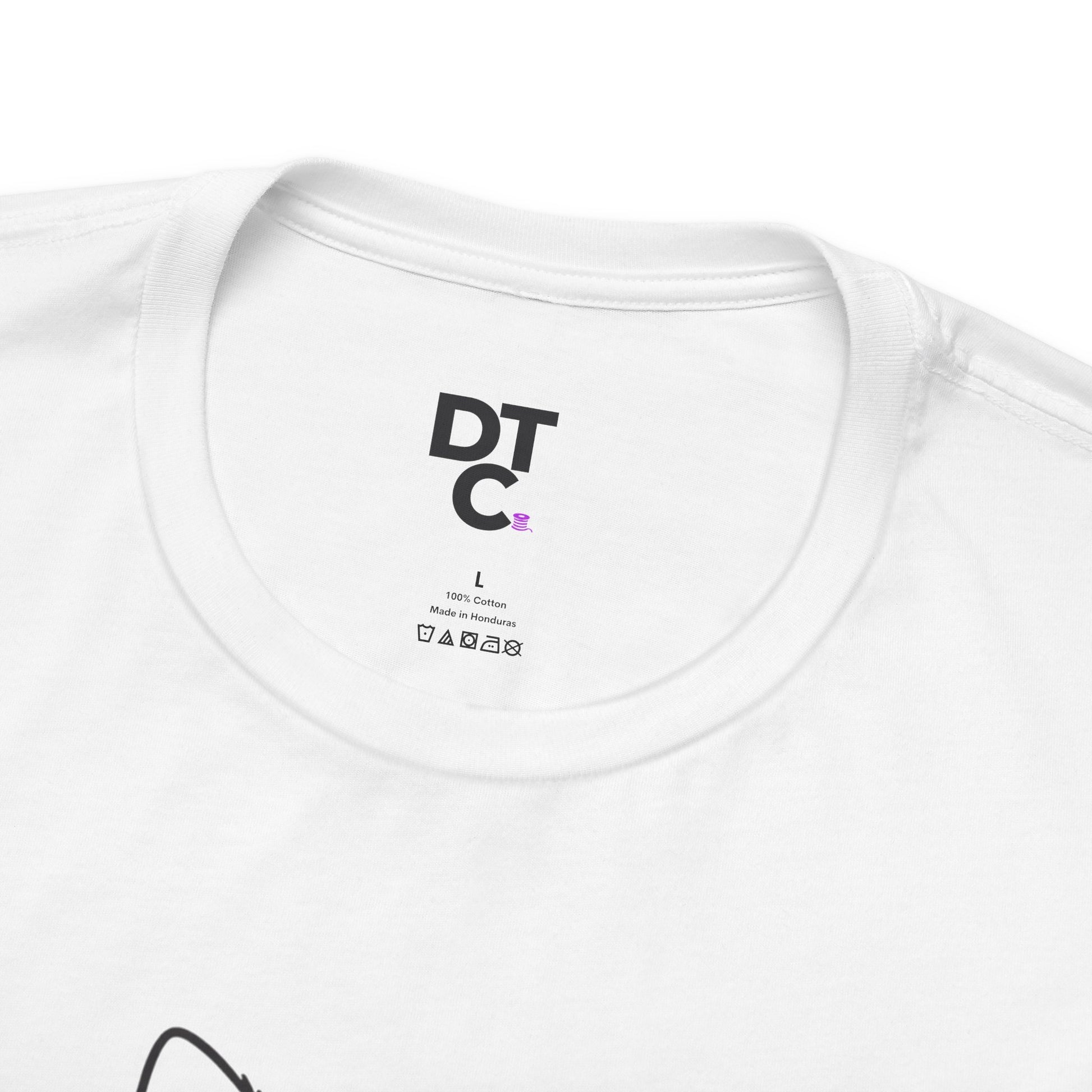 T-Shirt — 'Walk More' Minimal Dog Ears Graphic Tee