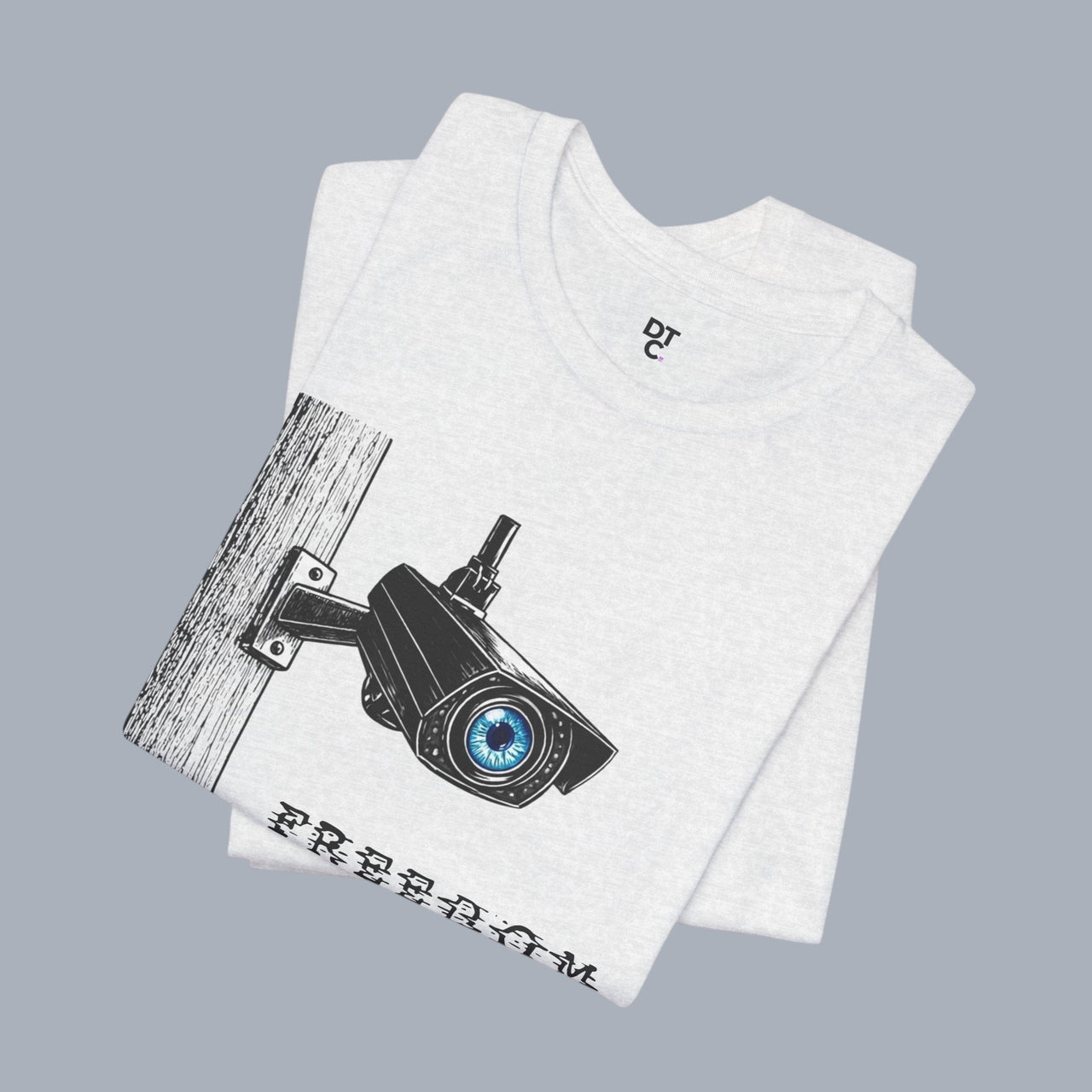 Surveillance Camera 'Freedom' Graphic T-Shirt alternate view 13