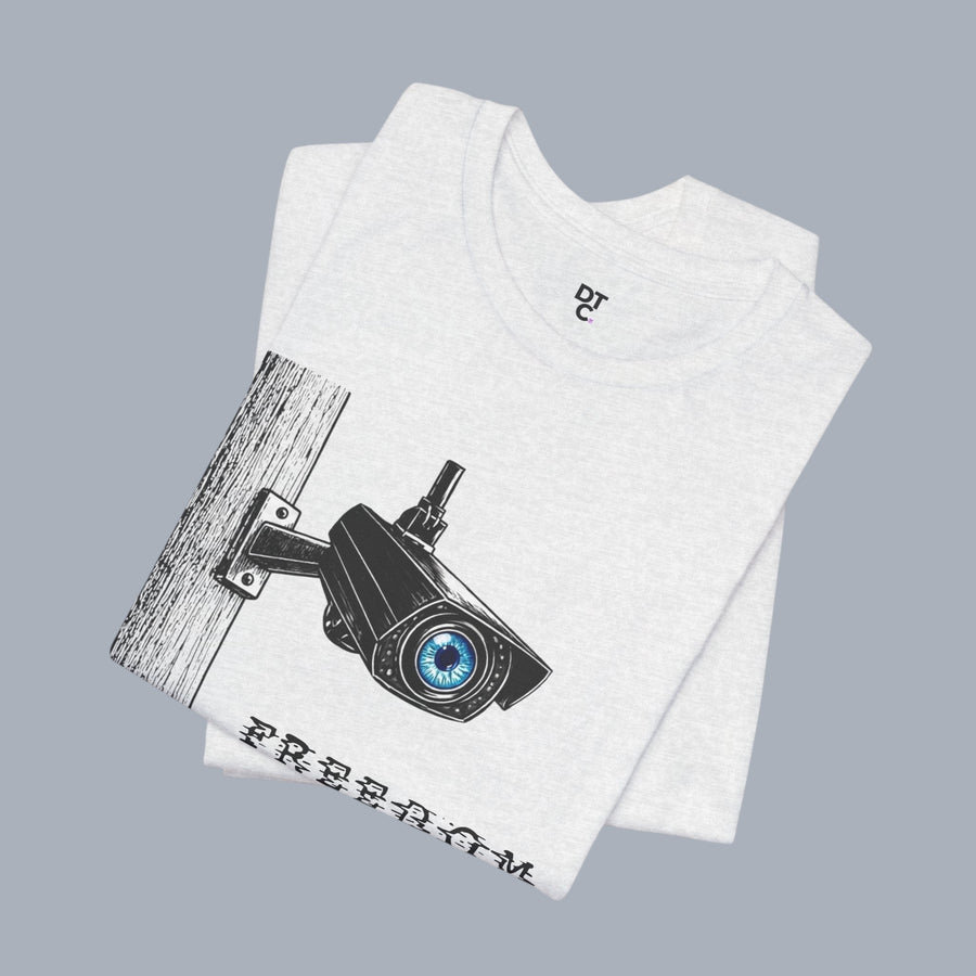 Surveillance Camera 'Freedom' Graphic T-Shirt alternate view 13