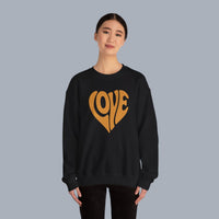 Crewneck Sweatshirt — Retro Heart 