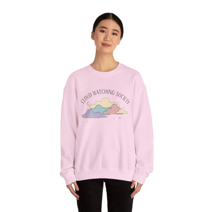 Cloud Watching Society Sweatshirt — Cozy Retro Pastel Crewneck alternate view 8