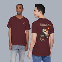 Ticking to Zero Skull Clock T-Shirt