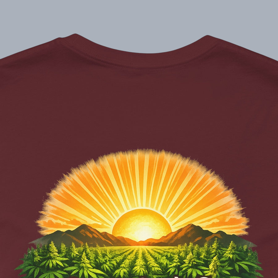 Grown by the Sun Tee — Sunrise Farming Graphic T-Shirt