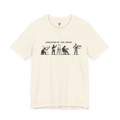 Artist Evolution T-Shirt – “Evolution of the Artist” Graphic Tee alternate view 3