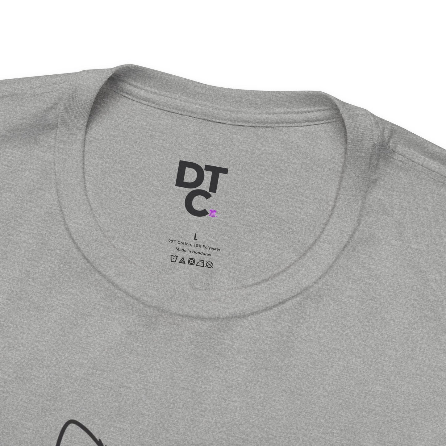 T-Shirt — 'Walk More' Minimal Dog Ears Graphic Tee