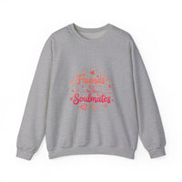 Friends Are the New Soulmates Sweatshirt | Galentine's crewneck, female friendship