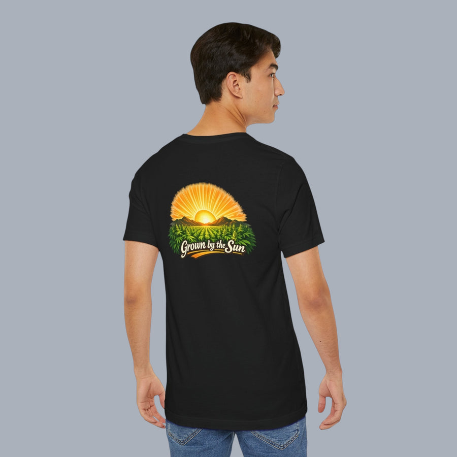 Grown by the Sun Tee — Sunrise Farming Graphic T-Shirt