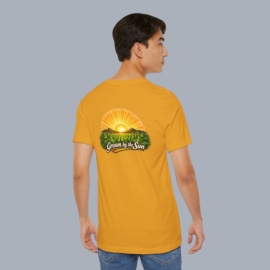 Grown by the Sun Tee — Sunrise Farming Graphic T-Shirt