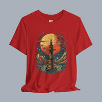 Vintage Telescope Tee — Vintage Space Adventure T‑Shirt