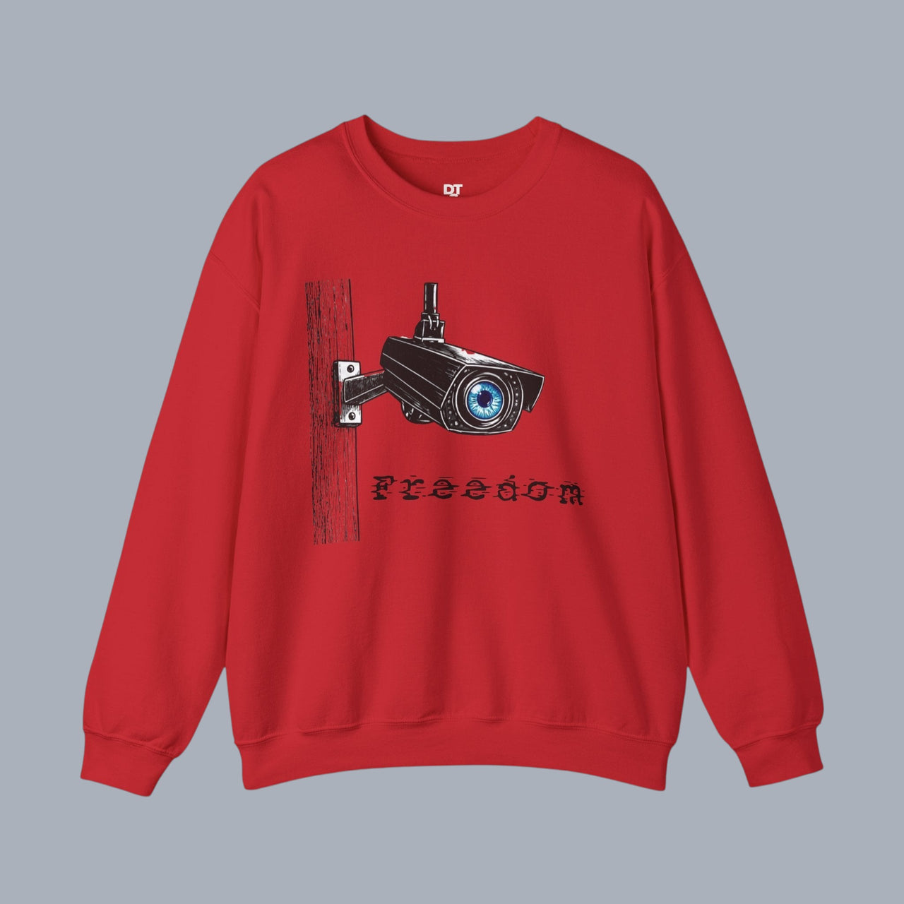 Freedom Surveillance Camera Crewneck Sweatshirt alternate view 7