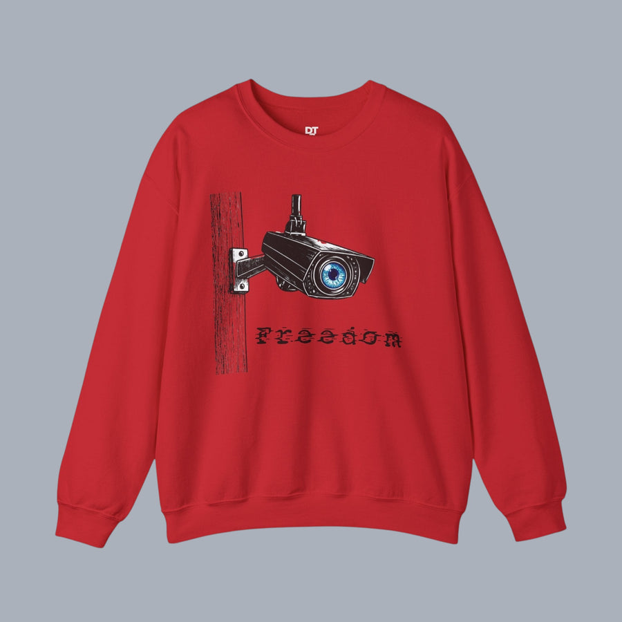 Freedom Surveillance Camera Crewneck Sweatshirt alternate view 7