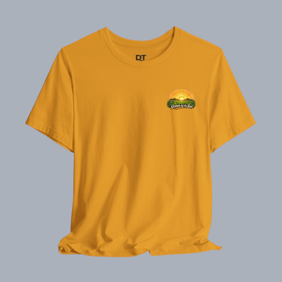 Grown by the Sun Tee — Sunrise Farming Graphic T-Shirt