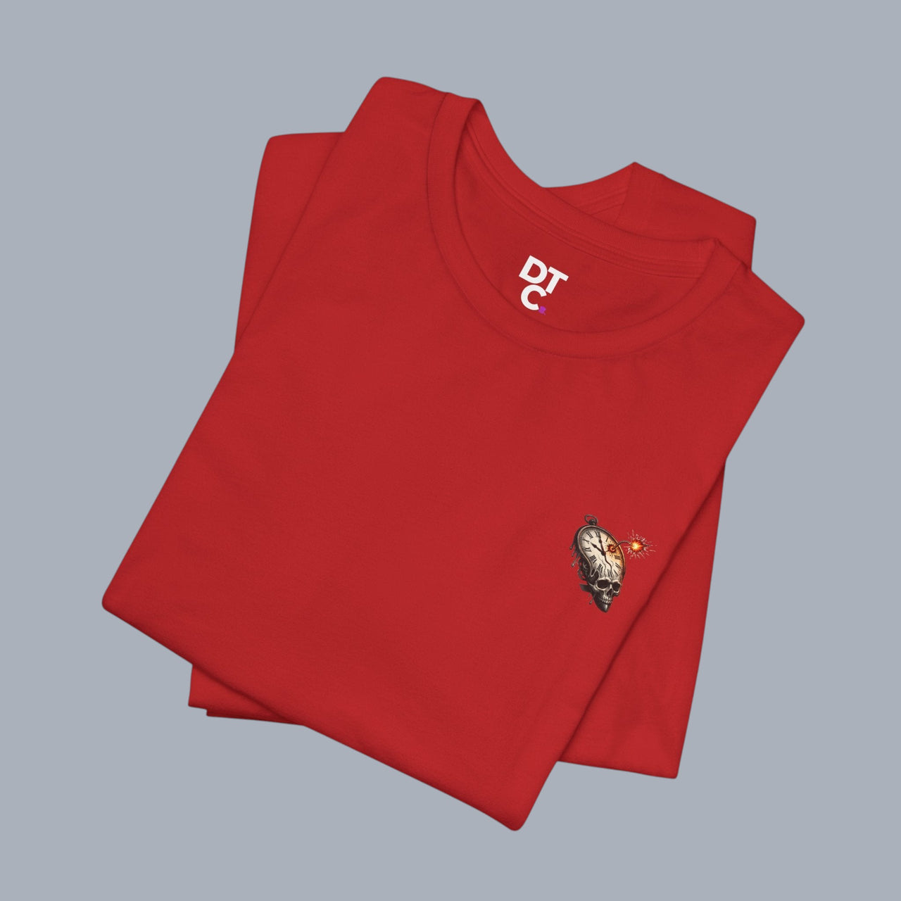 Ticking to Zero Skull Clock T-Shirt
