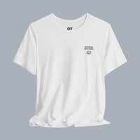 Nothing Matters Tee - Grunge Smiley Graphic T-Shirt alternate view 10